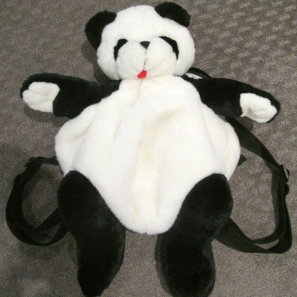 panda plush backpack